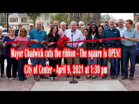 City of Center Ribbon Cutting 4 9 2021