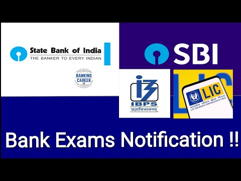 Alert 🚨 for Banking Aspirants!! SBI Clerk,LIC ,IBPS Notification!!