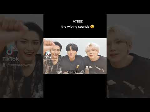 Ateez wiping sounds 🥲 #seonghwa #wooyoung #yeosang #ateez #ateezedit #atiny #kpop