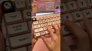 my new iPad keyboard 💕 ASMR mechanical keyboard | iPad accessories | digital planner