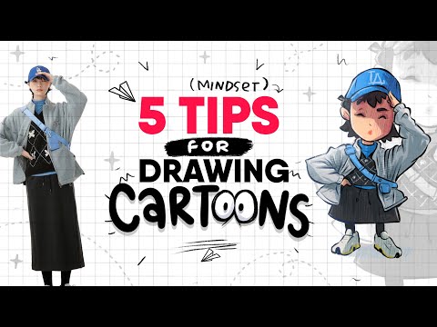 5 TIPS for Drawing Cartoons ✏️