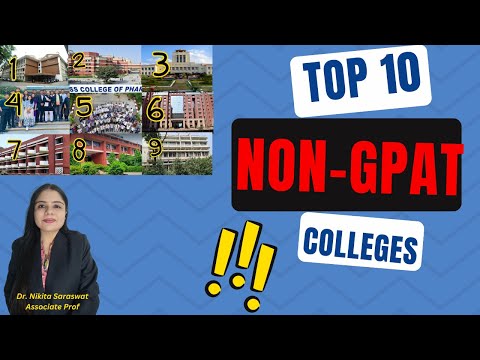 No GPAT needed | Top 10 MPharm colleges | Best M.PHARM COLLEGES IN INDIA Without GPAT, M Pharmacy