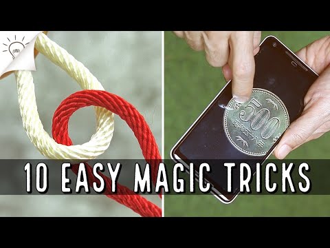 10 EASY MAGIC TRICKS | Thaitrick