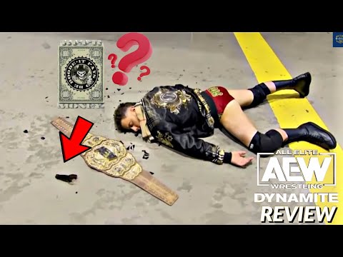 AEW Dynamite Review 12/6/2023 | Who Attacked MJF!? RIHO RETURNS!!!!!!