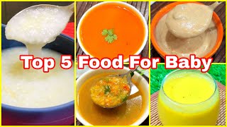 Top 5 Food For Cold Cough Fever | Baby Food Recipes For 1-7 Years | Healthy Food Bites