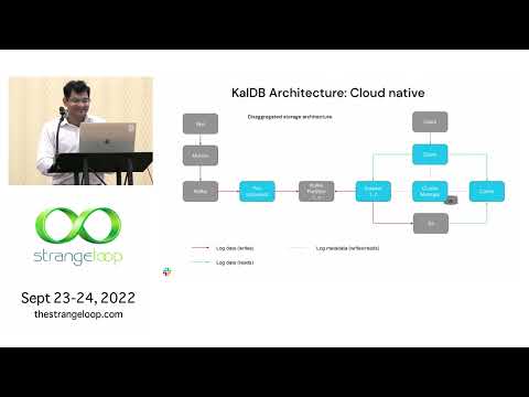 "KalDB: A cloud native log search platform" by Suman Karumuri (Strange Loop 2022)