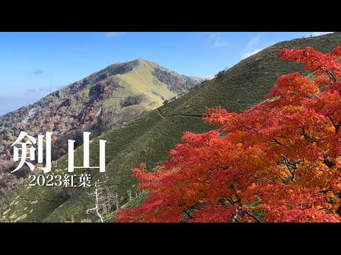 【紅葉登山】剣山 当たり年 イロトリドリノセカイ  鮮やかな景色を見て来ました。