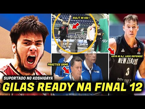 Final 12 Sure na si KAI SOTTO! Suportado ng Koshigaya. Gilas Ready na All out na labanan Patibayan.