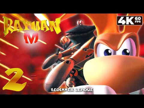 Rayman M (PC) - 4K60 Walkthrough Part 2 - Beginner League: Lum Fight Mode