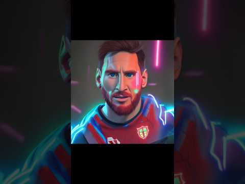 Photos of Messi created by AI