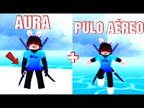 COMPREI O HAKI DA AURA E PULO AÉREO no BLOX FRUITS!