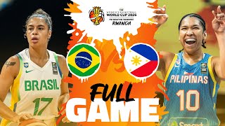 Brazil v Philippines | Full Basketball Game | #FIBAWWC 2026 Pre-Qualifying Tournament