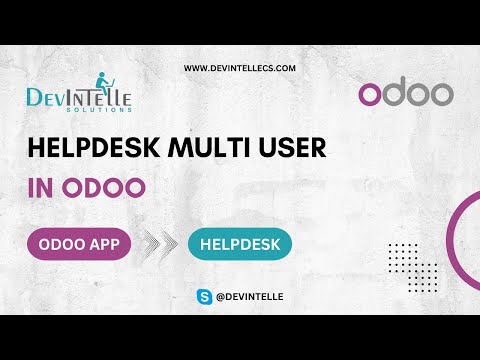 Helpdesk - Multi user Odoo