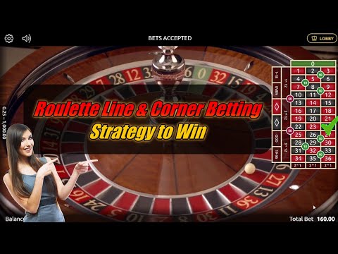 Roulette Line & Corner Betting Strategy to Win 🏆