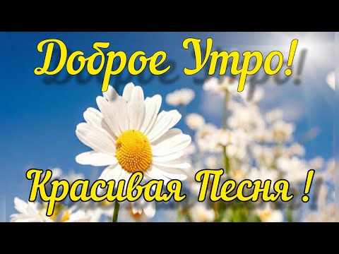 Доброе Утро! Красивая песня! Красивое пожелание доброго утра!С добрым утром! Видео открытка!