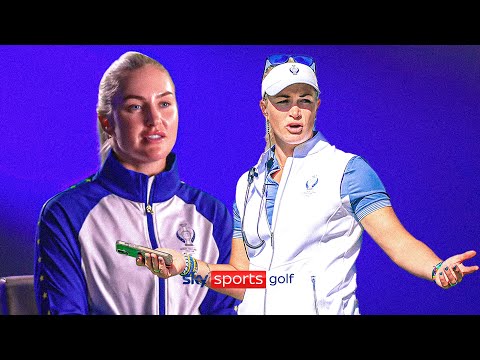 Solheim Cup teams describe their Captains in ONE word! ✨