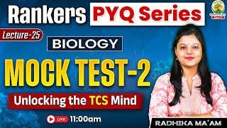 Science Mock Test 2 | Rankers PYQ Series | For SSC CGL,CPO,CHSL,MTS | Radhika Ma'am #pyqseries