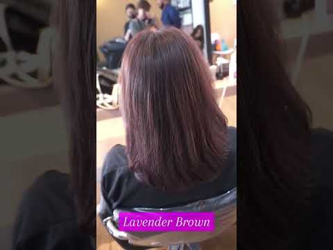 Lavender Brown - Newance by Topchic #goldwell #haircolor #newancebytopchic #hairdye #colorhair