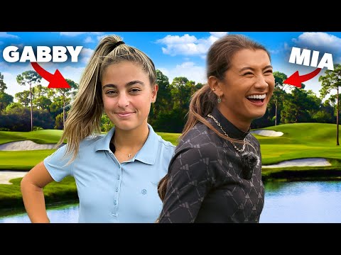 Mia Baker x Gabby Golf Girl - Can we break par?!! | PGA Village Wanamaker Course