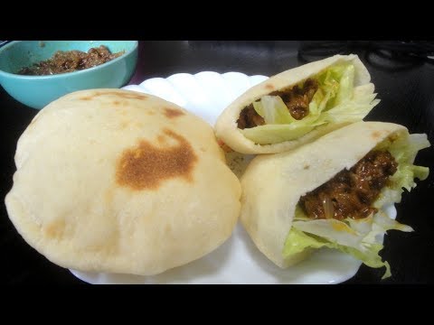 膨らむナンを作ります - Naan without Yeast