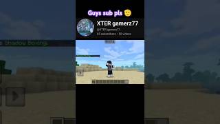 near to 100 sub x edit x hawa hawa #minecraft  #dance #xter gamerz77 #sub