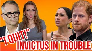 WHY INVICTUS CEO QUIT! SUSSEX SABOTAGE & THE MEG IS FURIOUS! #meghanmarkle #invictus #princeharry