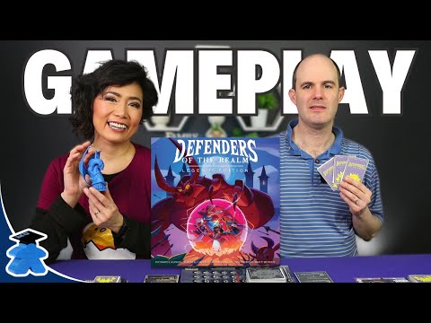 Defenders of the Realm : Legends Edition - Multi used cards, cooperative battle game, pretty minis.