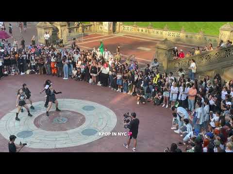 [NEWBEAT Reaction] OFFBRND NYC Busking 뉴욕 버스킹: MAESTRO + Supernova dance cover 2024.08.11