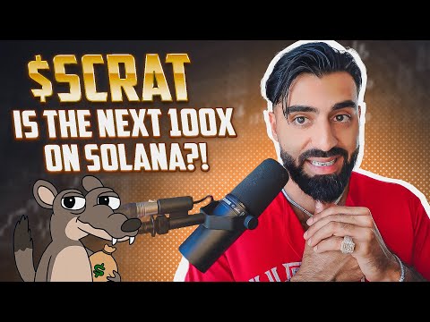 $SCRAT IS THE NEXT 100X ON SOLANA?! | LISTED ON MANY CEX AND DEX EXCHANGES!!