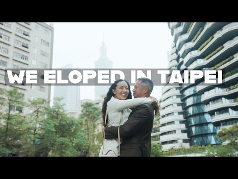 We eloped in Taipei after 12 years #wedding #taipei #taiwan