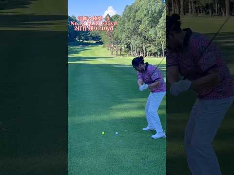 【ワンレングス⛳️】ピッチングの長さの5番アイアン😳#shorts #ワンレングス