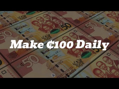 How To Earn 100 Cedis A Daily I Ghana | Earn By Watching Videos In Ghana