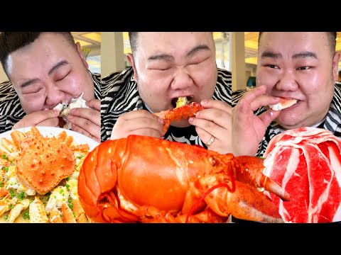 [Big Stomach King Challenge] Challenge Spend 2000 yuan to Eat Shanghai Peace Hotel! Lobster with th