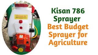 Kisan 786 4 Strock Sprayer / Agriculture Sprayer first look / Petrol Operated Sprayer