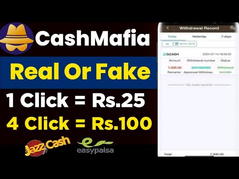 Cash mafia - Earn Cash rewards real or fake || Cash mafia app