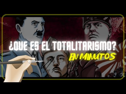 ¿QUE ES EL TOTALITARISMO? origen/características/ejemplos: en minutos