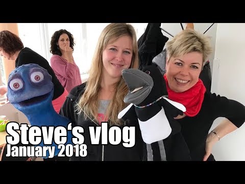 Steve's making new friends | Steve and Maggie's vlog | January 2018