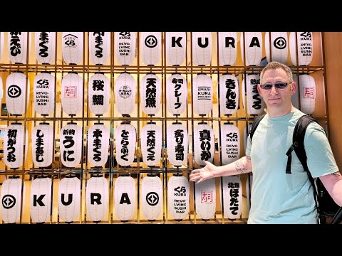 Kura Sushi - Harajuku & Shibuya! Japan Travel Vlog