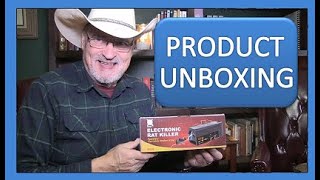 PEST X ELECTRONIC RODENT KILLER UNBOXING