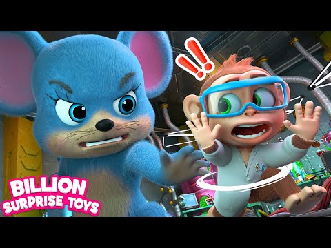 Explore fun experiments with Scientist Monkey - Kids Cartoons