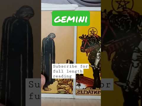 GEMINI TAROT #gemini #tarot