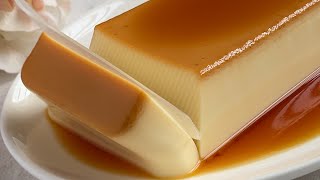 (No Bake) Caramel Custard Pudding | Agar-agar Recipes | 焦糖布丁食谱（不用烤）