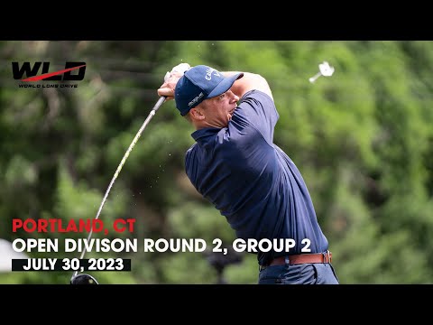 2023 World Long Drive Portland, CT | Open Division Round 2, Group 2