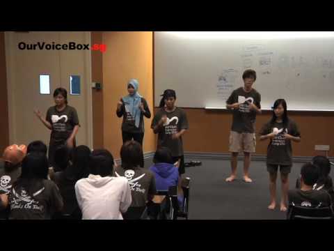 Ngee Ann Polytechnic Hearing Impaired Club Instructor camp 2010- Black Spot