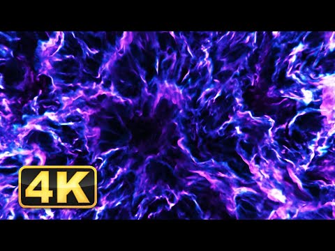 4K Relaxing Abstract Smoky Waves! 1 Hour Relaxing Music for Meditation. Amazing Fluid! Calming Video