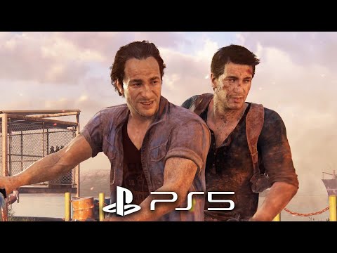 Uncharted 4 On PS5 Looks INCREDIBLE... (4K Gameplay)