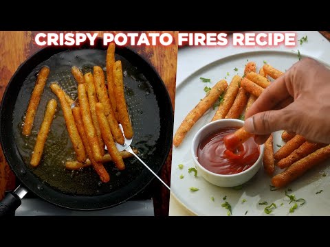 Homemade Crispy Potato Fries Recipe