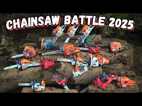 We TEST 18 Chainsaws In ONE Video! Chainsaw Special