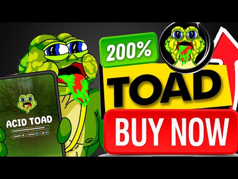 🟢 What is Acid Toad (TOAD) Coin 🚀TOAD Crypto Token Analysis 💵