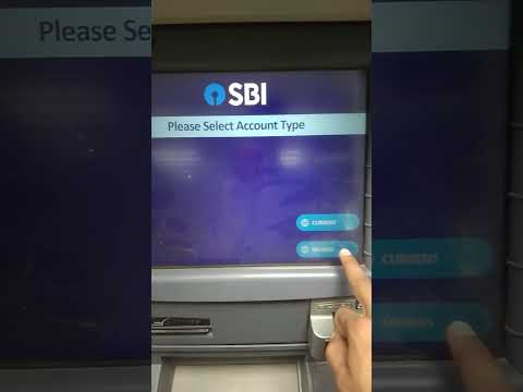 how to cash deposit in sbi atm machine with debit card